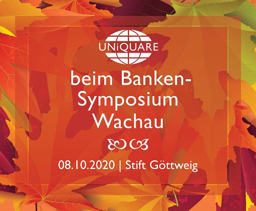 You are currently viewing UNiQUARE am Banken Symposium Wachau