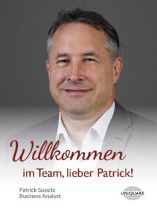 Read more about the article Herzlich willkommen, lieber Patrick!