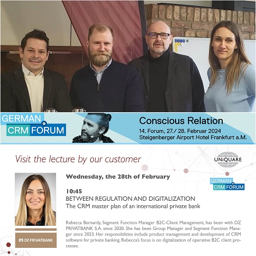 You are currently viewing UNiQUARE @German CRM Forum 2024