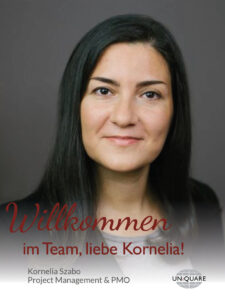 Read more about the article Herzlich Willkommen, liebe Kornelia!