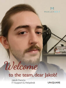 Read more about the article Welcome, dear Jakob!