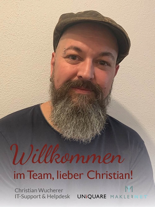 Du betrachtest gerade Herzlich Willkommen, lieber Christian!
