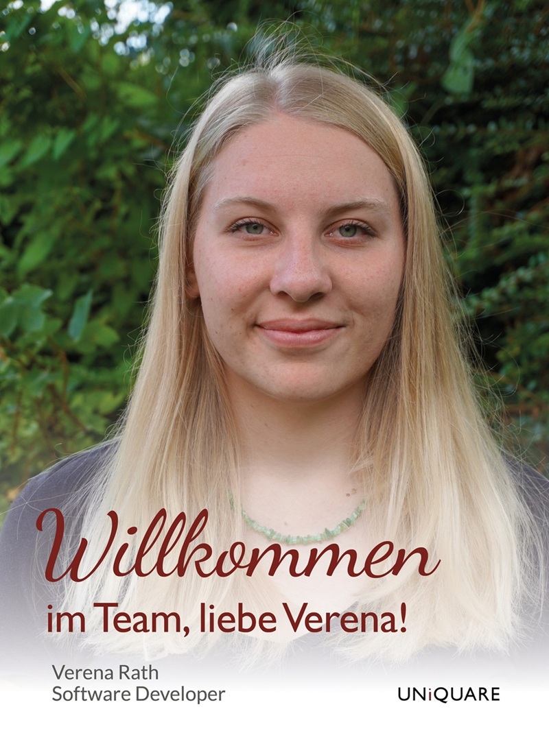 Du betrachtest gerade Herzlich willkommen, liebe Verena!