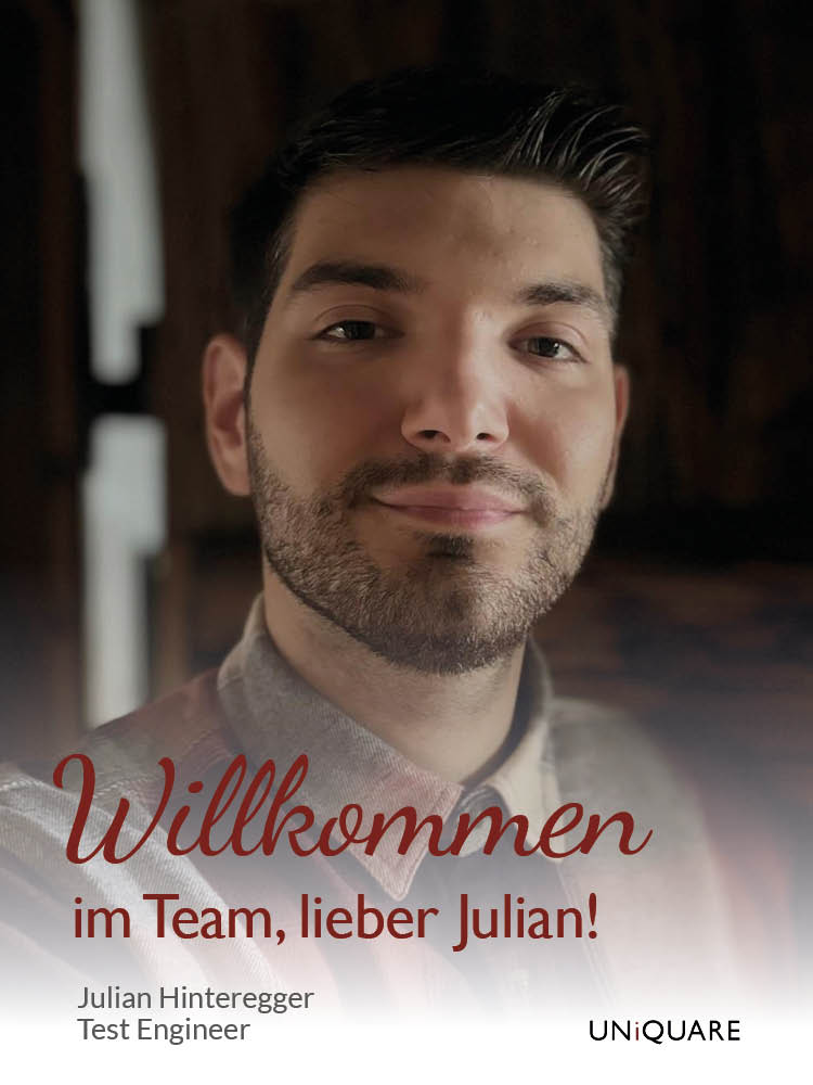 Du betrachtest gerade Herzlich willkommen, lieber Julian!