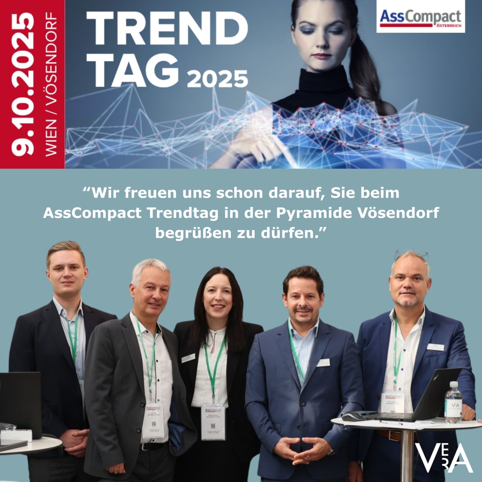 Du betrachtest gerade Besuchen Sie unser Tochterunternehmen MAKLERNET – VERA am Trendtag