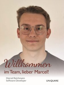 Mehr über den Artikel erfahren Herzlich willkommen, lieber Marcel!