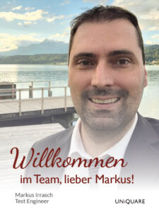 Mehr über den Artikel erfahren Herzlich willkommen, lieber Markus!