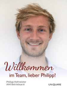 Mehr über den Artikel erfahren Herzlich willkommen, lieber Philipp!