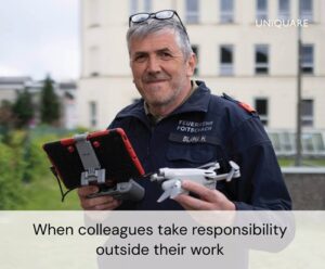 Read more about the article When colleagues take responsibility outside their work 