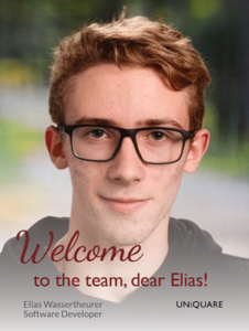 Read more about the article Welcome to the team, dear Elias!