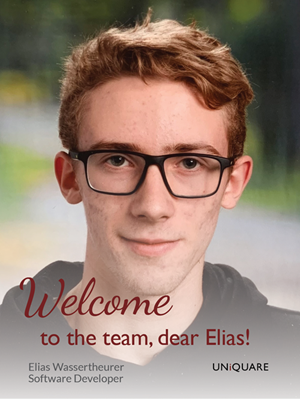 You are currently viewing Welcome to the team, dear Elias!